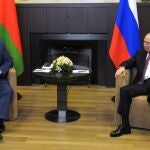 Lukashenko reunido con Putin en el balneario de Sochi (mar Negro)