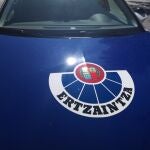 Vehículo policial de la Ertzaintza
