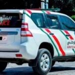 Vehículo de la policía marroquí