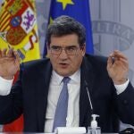 El ministro de Inclusión, Seguridad Social y Migraciones, José Luis Escrivá