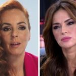 Rocío Carrasco y Olga Moreno en un montaje fotográfico