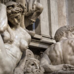 Detalle de la tumba de Giuliano de Medici