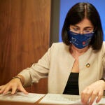 La ministra de Sanidad, Carolina Darias