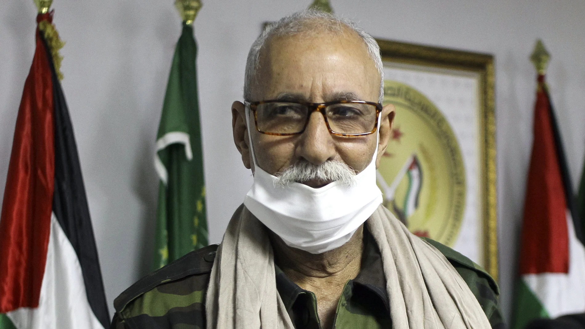 El líder del Frente Polisario, Brahim Ghali, permaneció ingresado en un hospital de Logroño desde el 18 de abril hasta la madrugada del pasado día 2