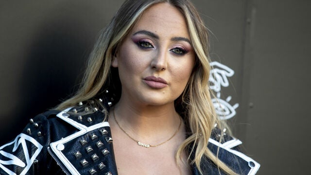 Rocio Flores at photocall for presentation Gold Music Club in Madrid on Friday, 03 June 2021.