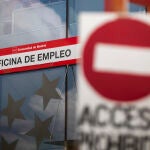 Una oficina de empleo en Madrid