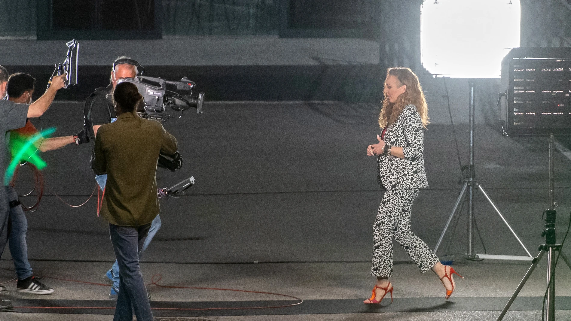 Rocío Carrasco entra en Telecinco para hacer la última entrevista de su docuserie