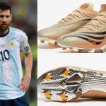 Las nuevas botas de Messi