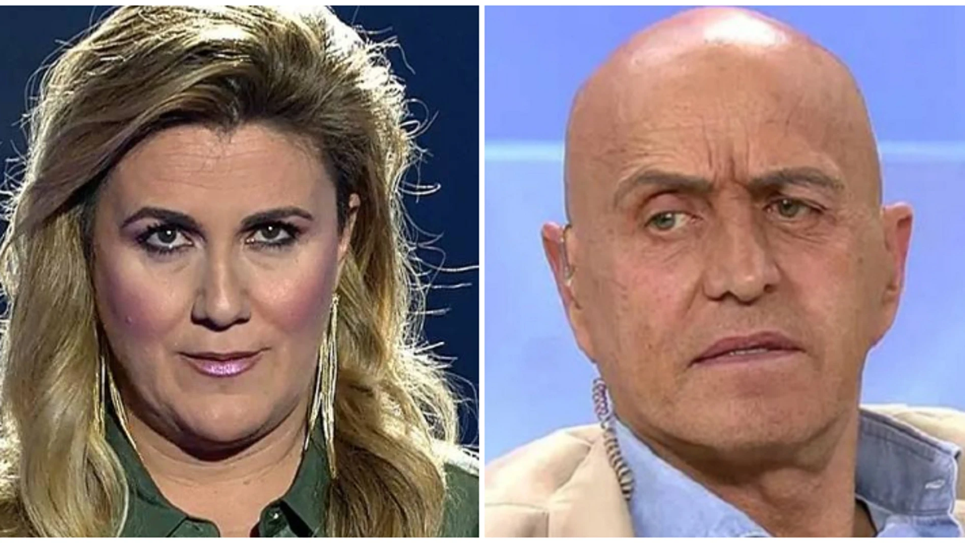 Carlota Corredera y Kiko Matamoros en un montaje de La Razón