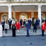 Foto de familia del gobierno de Sánchez al completo tras incorporarse Ione Belarra como ministra de Derechos Sociales y Agenda 2030