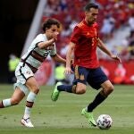 El capitán de la selección española Sergio Busquets