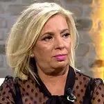 Carmen Borrego en el plató de Viva la vida