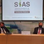El consejero Suárez-Quiñones en la presentación del sistema SIAS de la Cámara de Contratistas