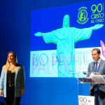 El alcalde de Palencia, Mario Simón, y la concejal Laura Lombraña presentan la programación cultural