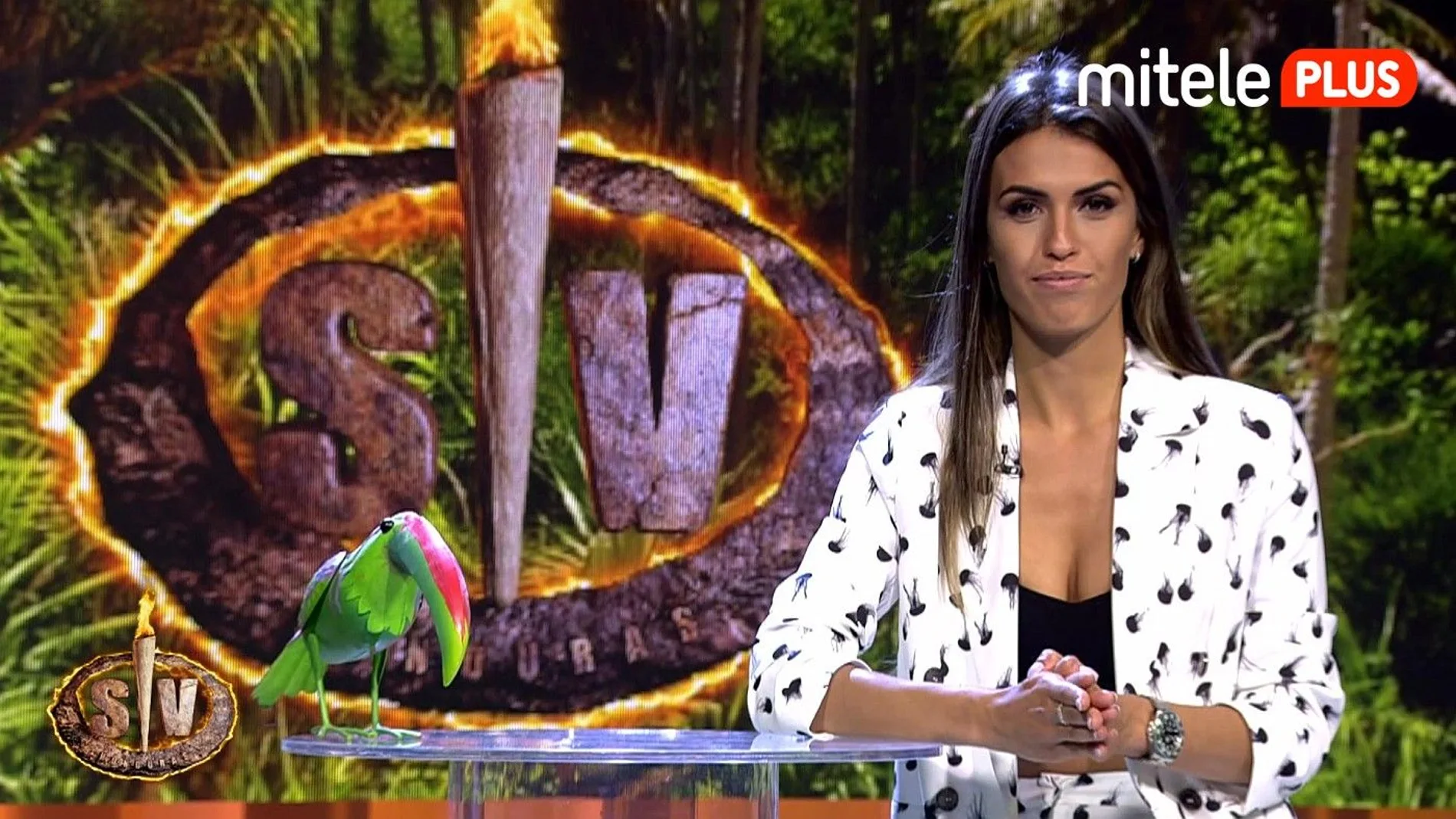 Sofía Suescun presentando en Mitele Plus