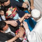 El Papa en Audiencia General en el Patio de San Dámaso