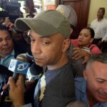 Kelvin Francisco Núñez Morel, quien da vida al payaso Kanqui, asiste a la audiencia donde un tribunal le dictó tres meses de prisión preventiva por acusaciones de abuso sexual.