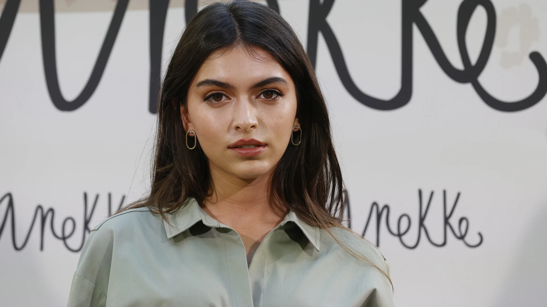 Lucía Rivera en la presentación de la nueva colección de Anekke.