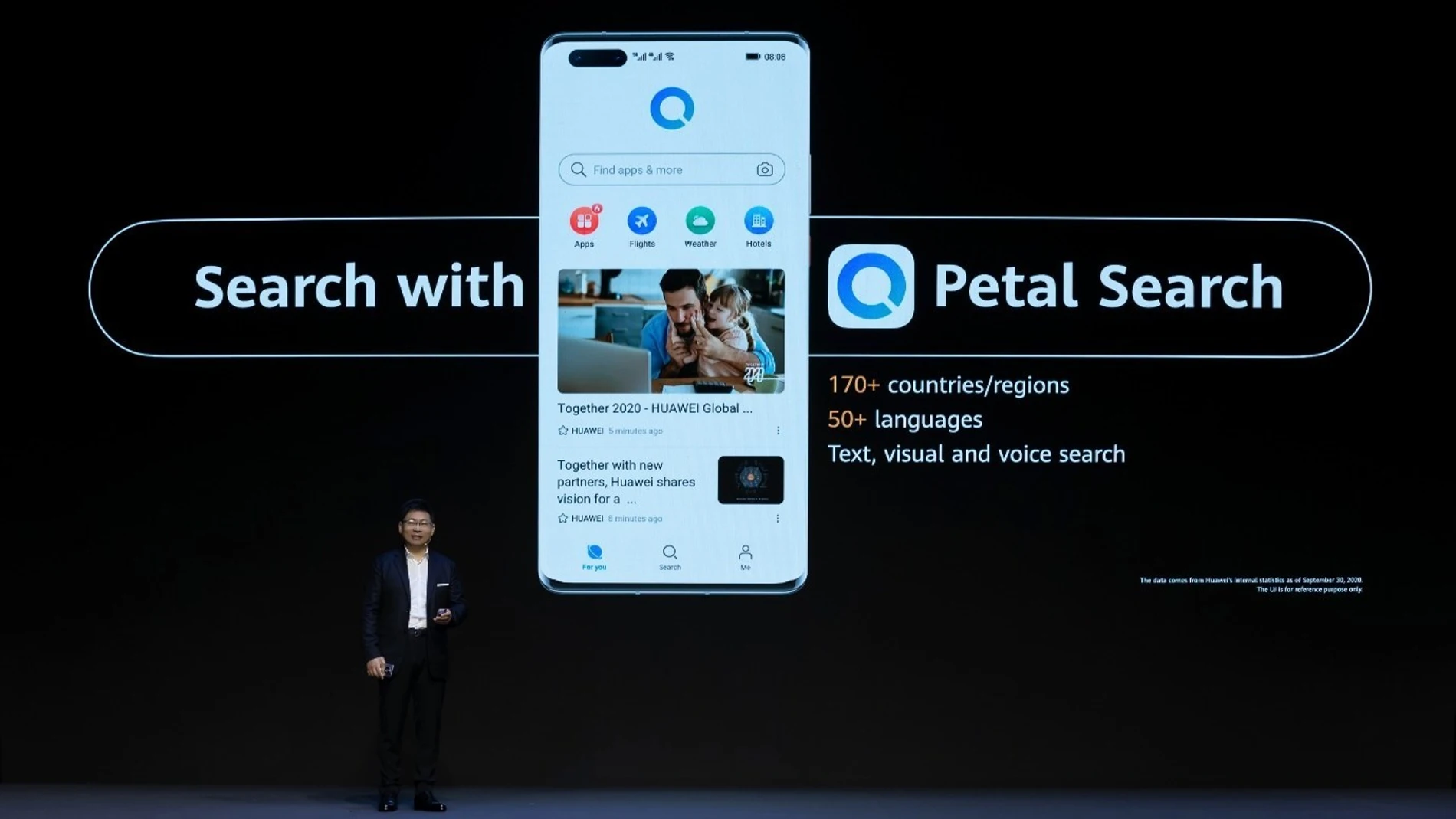 Petal Search on HUAWEI Mate 40 Series LaunchHUAWEI/PR NEWSWIRE10/06/2021