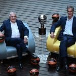 José Bogas, consejero delegado de Endesa, y Antonio Martín, presidente de la ACB