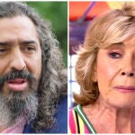 El 'Cigala' y Mila Ximénez en un montaje de La Razón