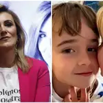 Carlota Corredera, Olivia y Anna en un montaje de 'La Razón'