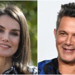 La Reina Letizia y Alejandro Sanz en un montaje de La Razón