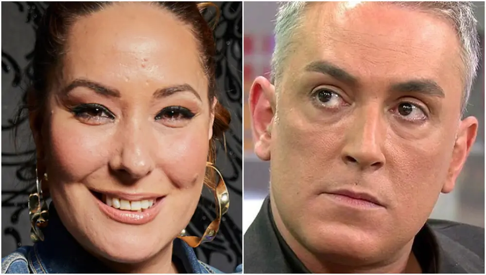 Rosario (Chayo) Mohedano y Kiko Hernández en un montaje de La Razón