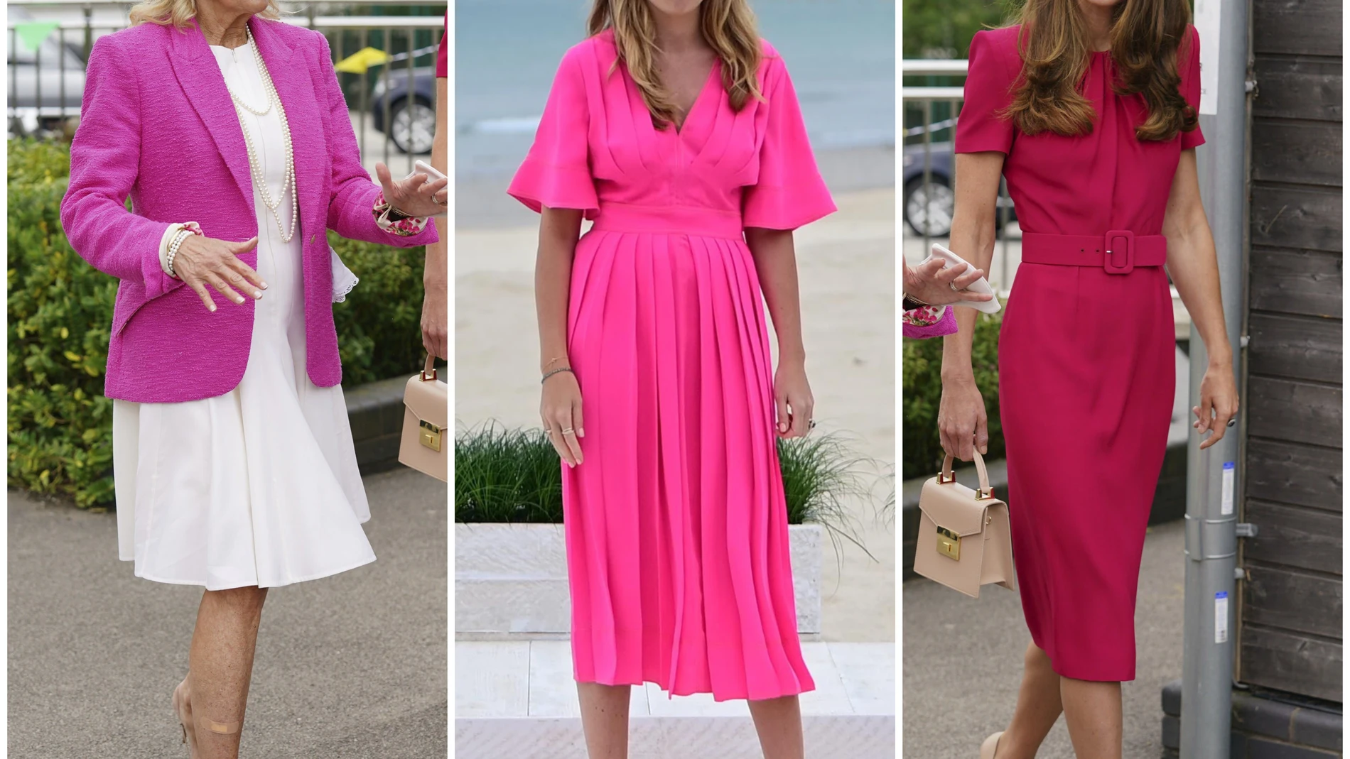 Jill Biden, Carrie Johnson, Kate Middleton... todas se apuntan al ROSA FEMINISTA