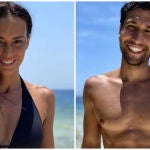 Olga Moreno y Gianmarco Onestini en un montaje de 'La Razón'