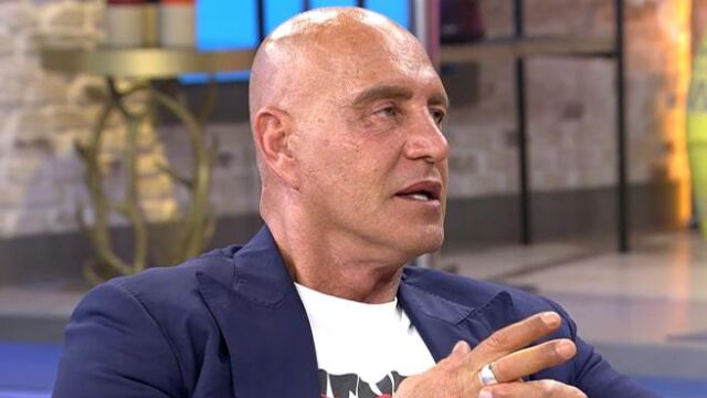 Kiko Matamoros en el plató de 'Viva la vida'