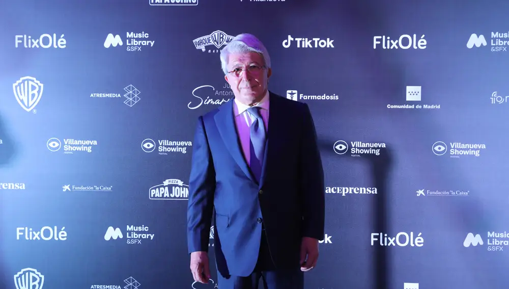 Enrique Cerezo en la fiesta del cine universitario