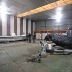 Lanchas para transportar droga que se encontraron en otra operación contra el narcotráfico realizada esta semana