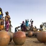 Mujeres senegalesas participando en uno de los proyectos de la ONGD Fundación Musol