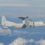 Un avión de vigilancia de Taiwán PLA KJ-500