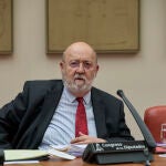 José Félix Tezanos, presidente del CIS, en la comisión constitucional del Congreso el pasado junio