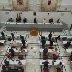 Imagen del pleno de debate y votación del Dictamen de la Comisión de Economía, Hacienda y Presupuesto, al proyecto de ley de Presupuestos Generales de la Comunidad Autónoma de la Región de Murcia para 2021ASAMBLEA REGIONAL16/06/2021