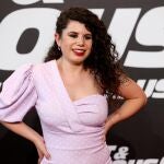 Carla Vigo en un photocall