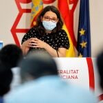 La vicepresidenta y portavoz del Consell, Mónica Oltra