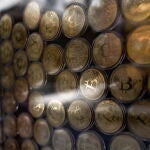 Representación del bitcoin