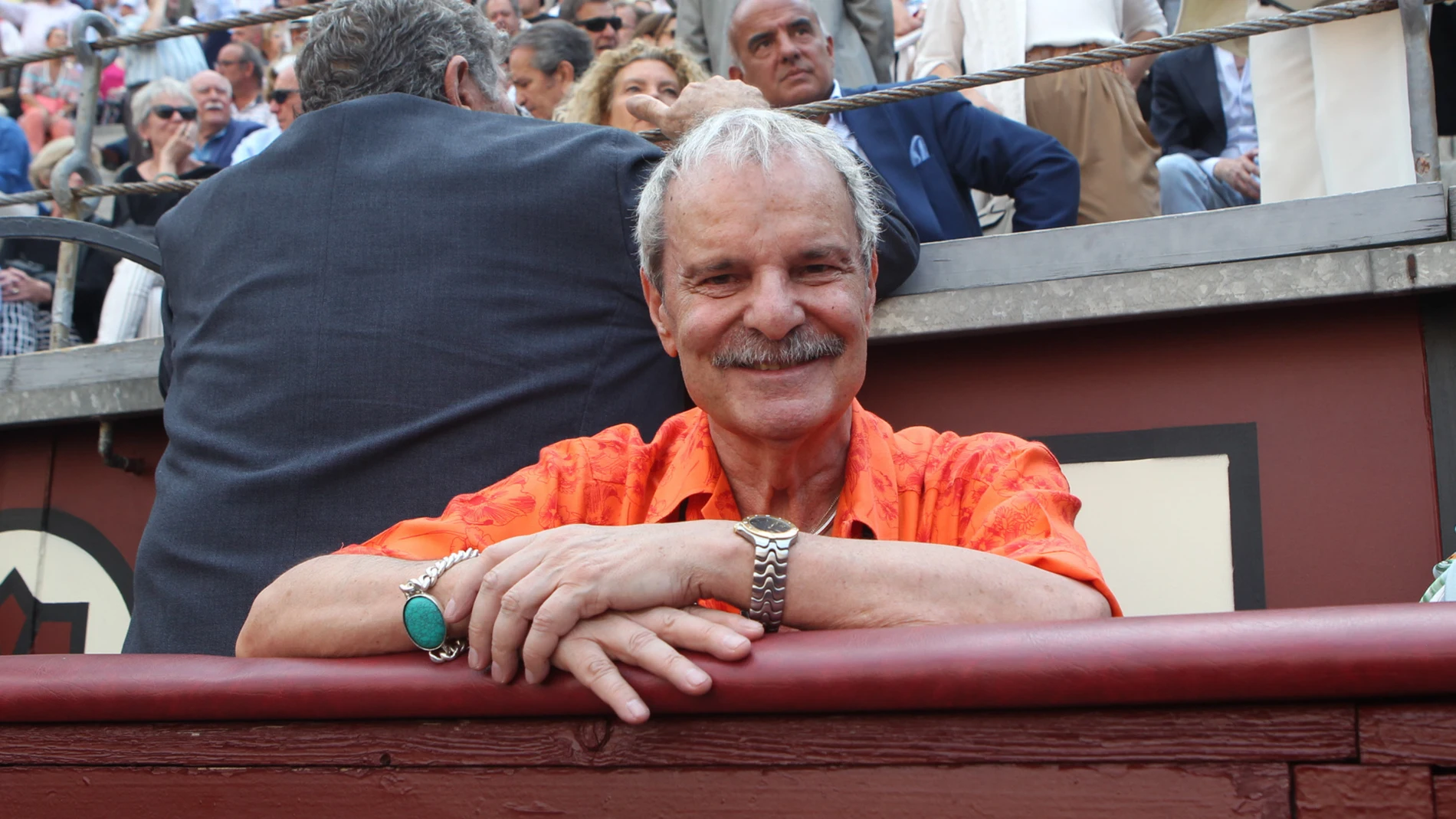 Jesús Mariñas en la Feria de San Isidro en 2017