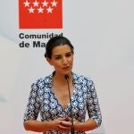 La portavoz de Vox en la Asamblea de Madrid, Rocío Monasterio