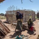 Desplazados por la violencia en Cabo Delgado, Mozambique