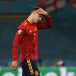 El delantero de la selección española Álvaro Morata