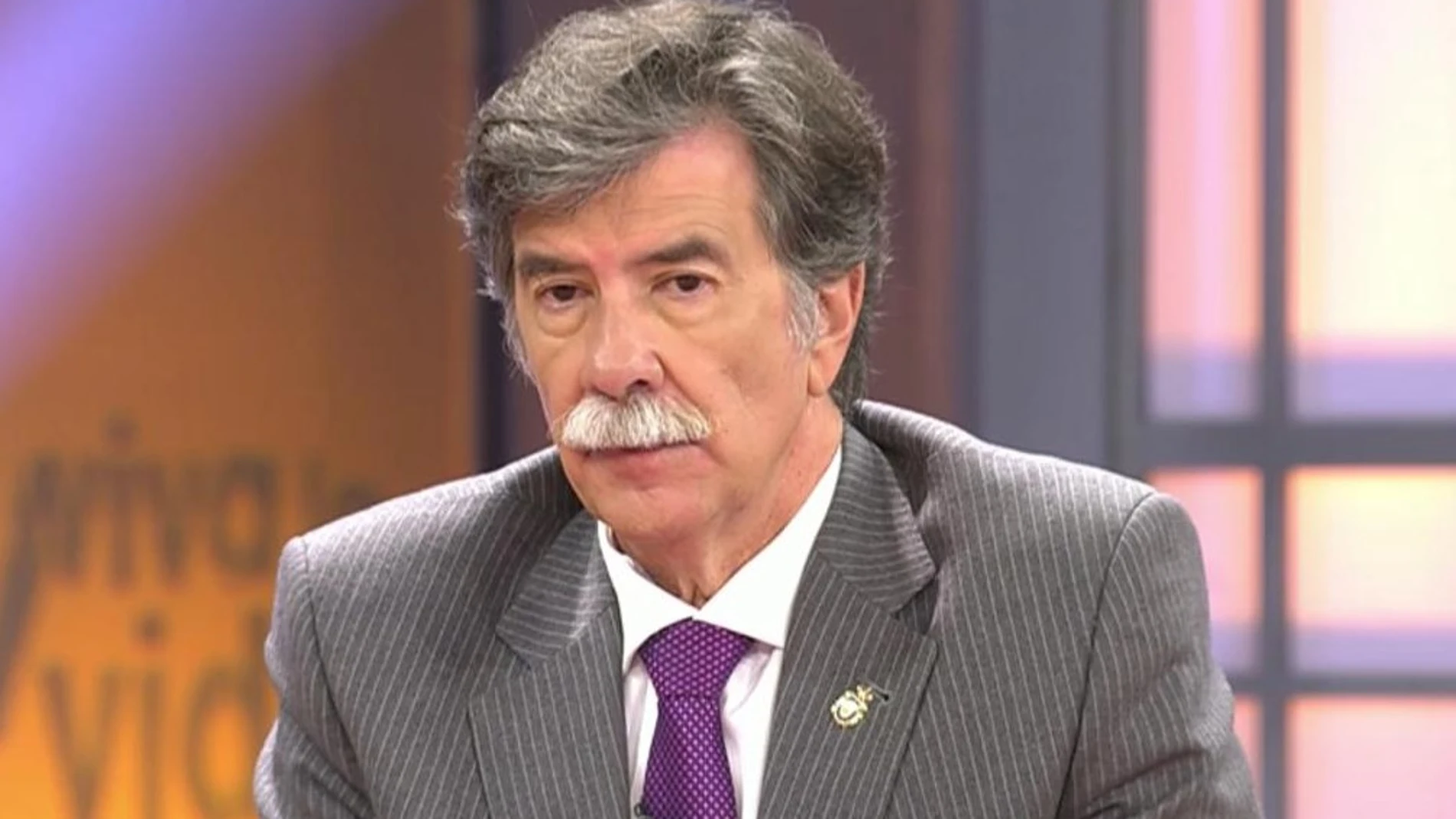 Javier Urra durante su intervención en 'Viva la vida'