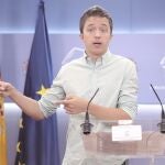 El líder de Más País, Íñigo Errejón