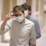 El líder de Más País, Íñigo Errejón, se dirige a una rueda de prensa anterior a una reunión de la Junta de Portavoces en el Congreso de los Diputados, a 22 de junio de 2021, en Madrid, (España).22 JUNIO 2021;JUNTA DE PORTAVOCESEUROPA PRESS/E. Parra. POOL22/06/2021
