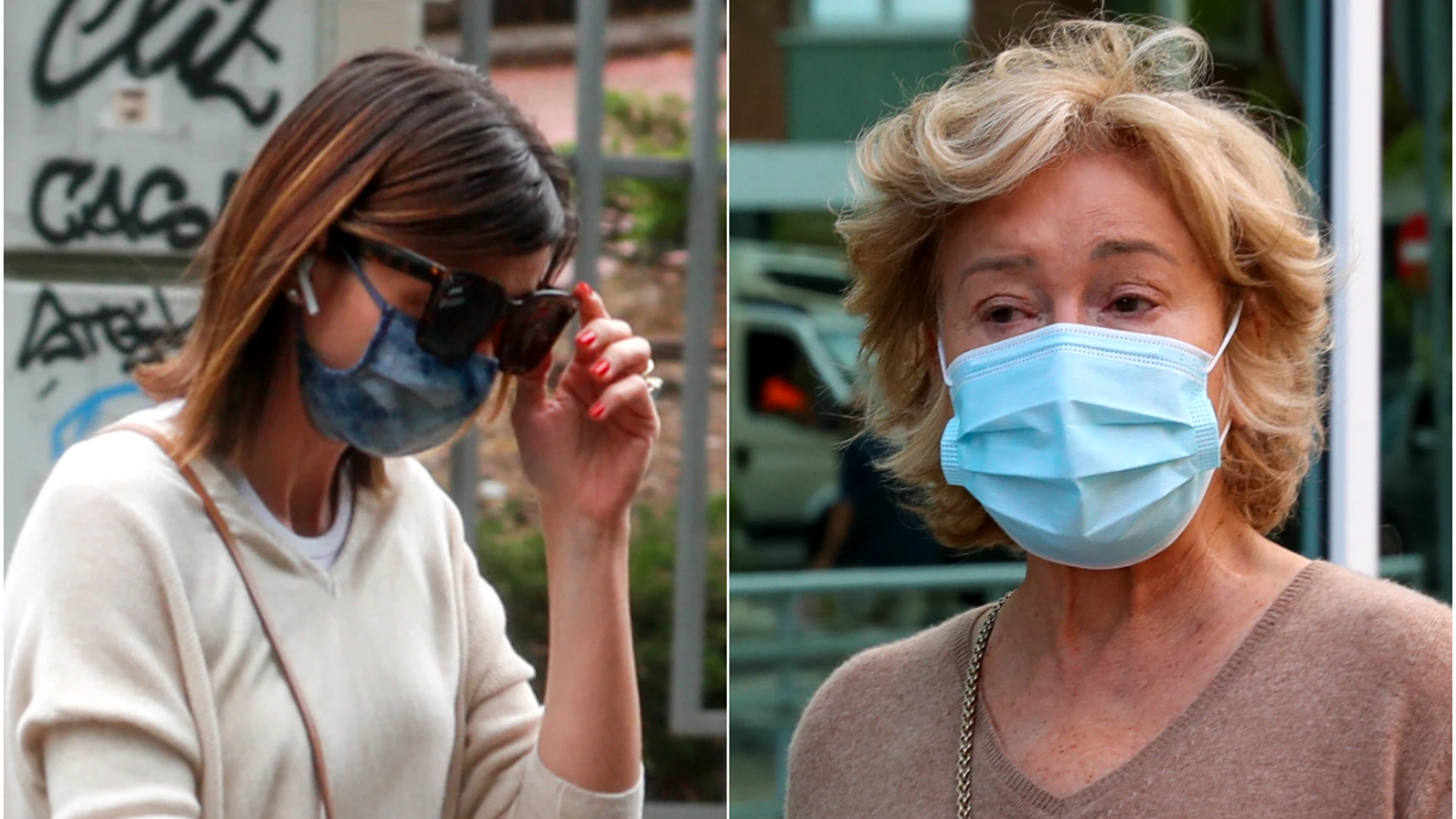 Alba Santana y Mila Ximénez en un montaje de 'La Razón'
