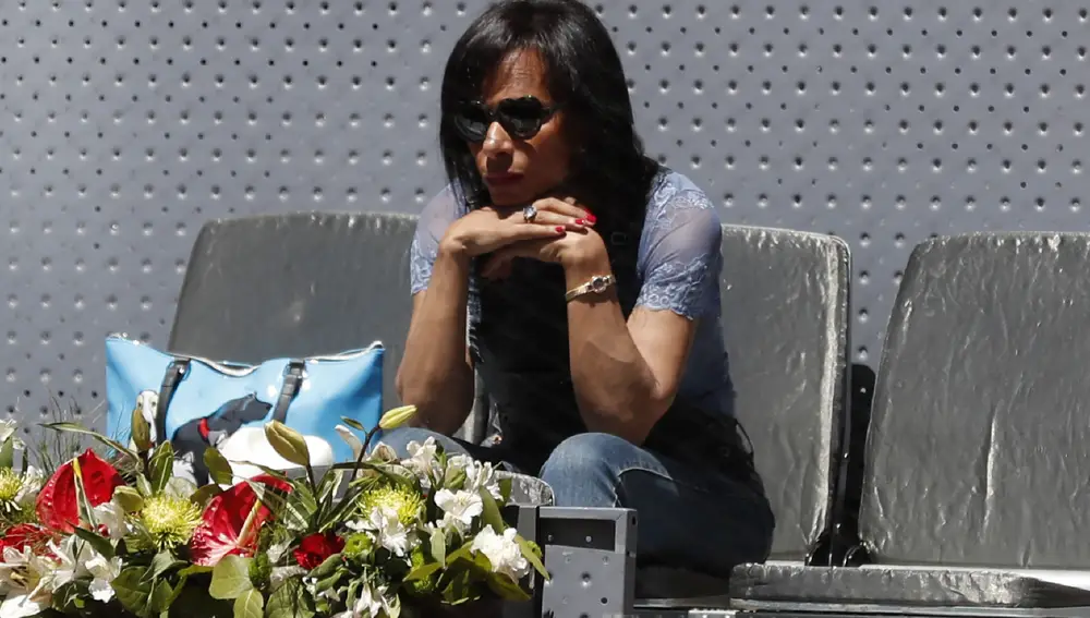 Claudia Rodríguez, mujer de Manolo Santana