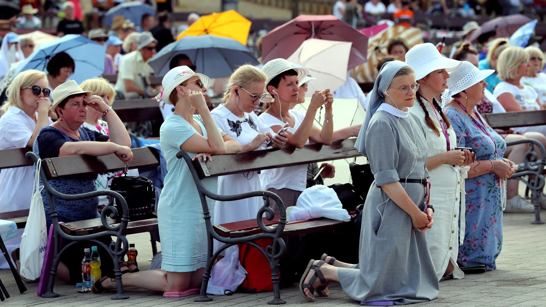 Peregrinos en Medjugorje